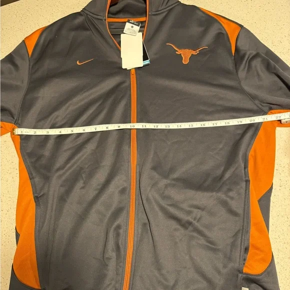 Texas Longhorns Nike Lightweight Dri-Fit Jacket with Full-Zip NWT - Picture 6 of 10